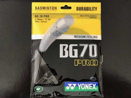 Yonex BG70 Pro Black